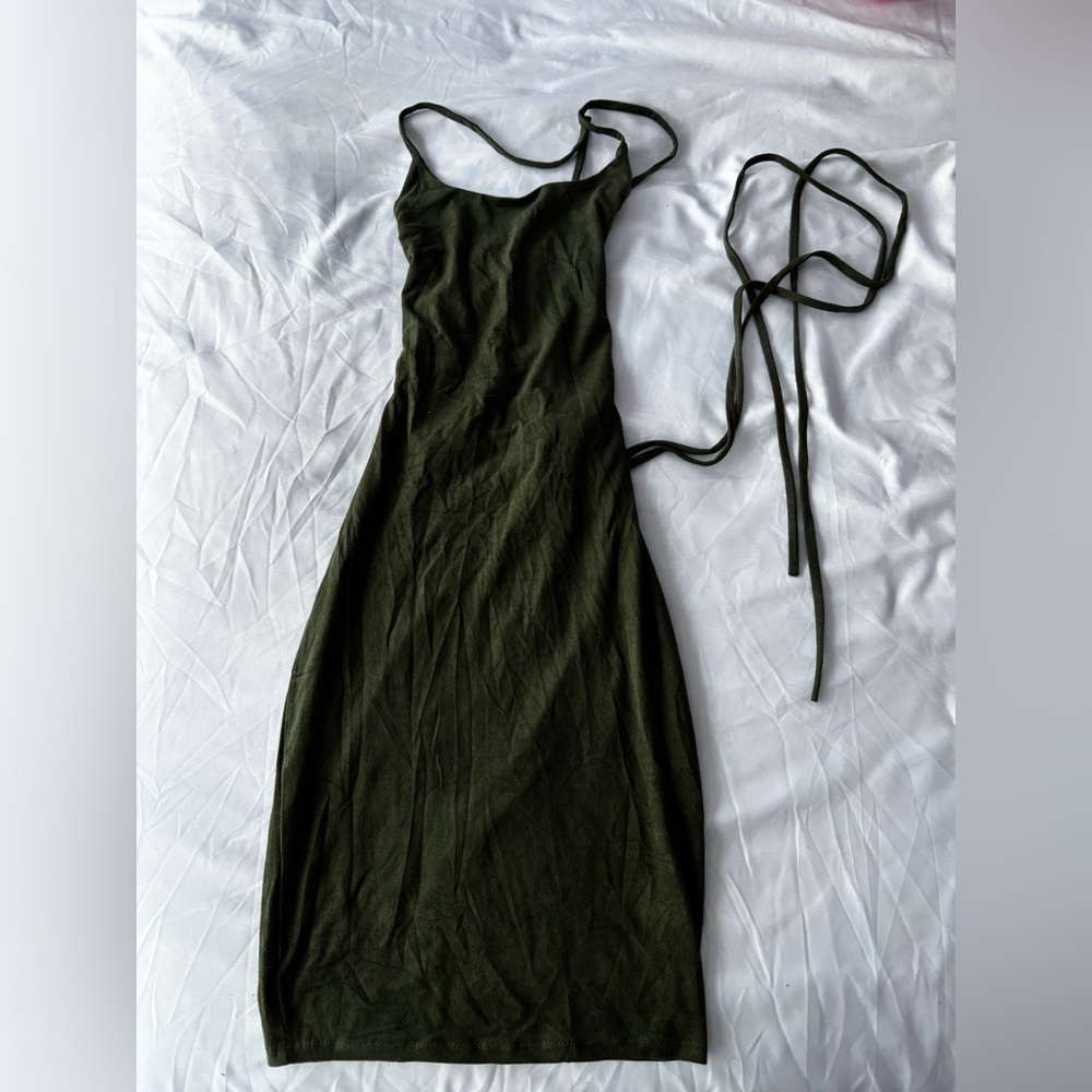 Elegant Green Women's Dress